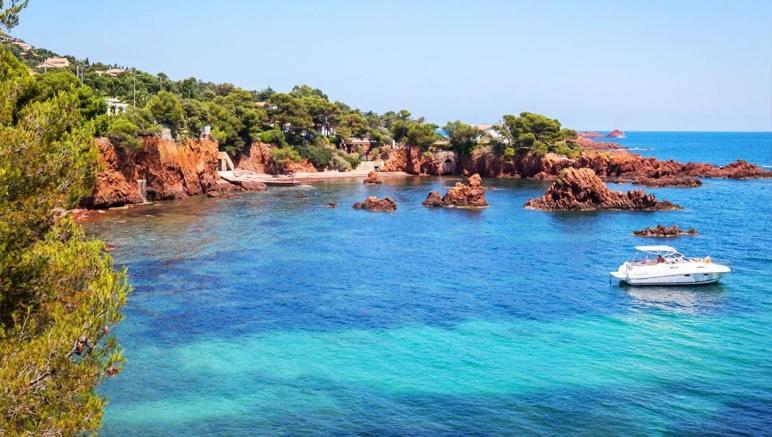 Studio Tout A Pied - Vue Sur Mer Saint Aygulf Luaran gambar